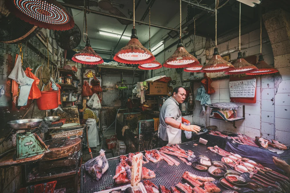 Tagliarino, Marco: Fischhändler aus Hongkong