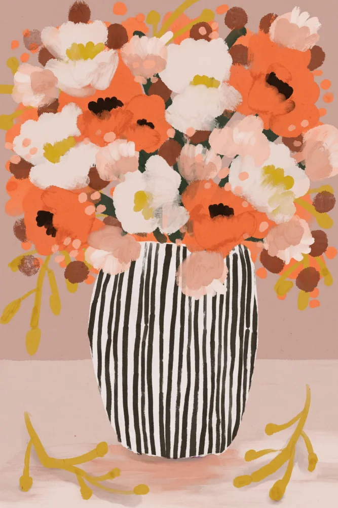 Treechild: Pastel flowe rimpression no 10