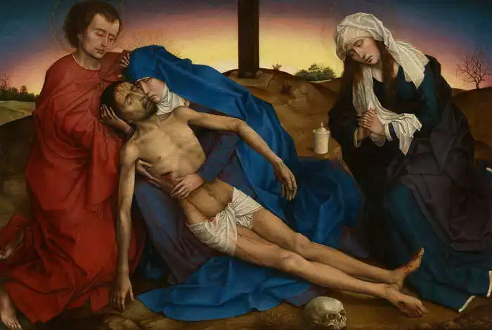 Weyden, Rogier van der: Pieta