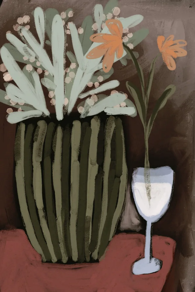 Treechild: Nature morte florale n°4
