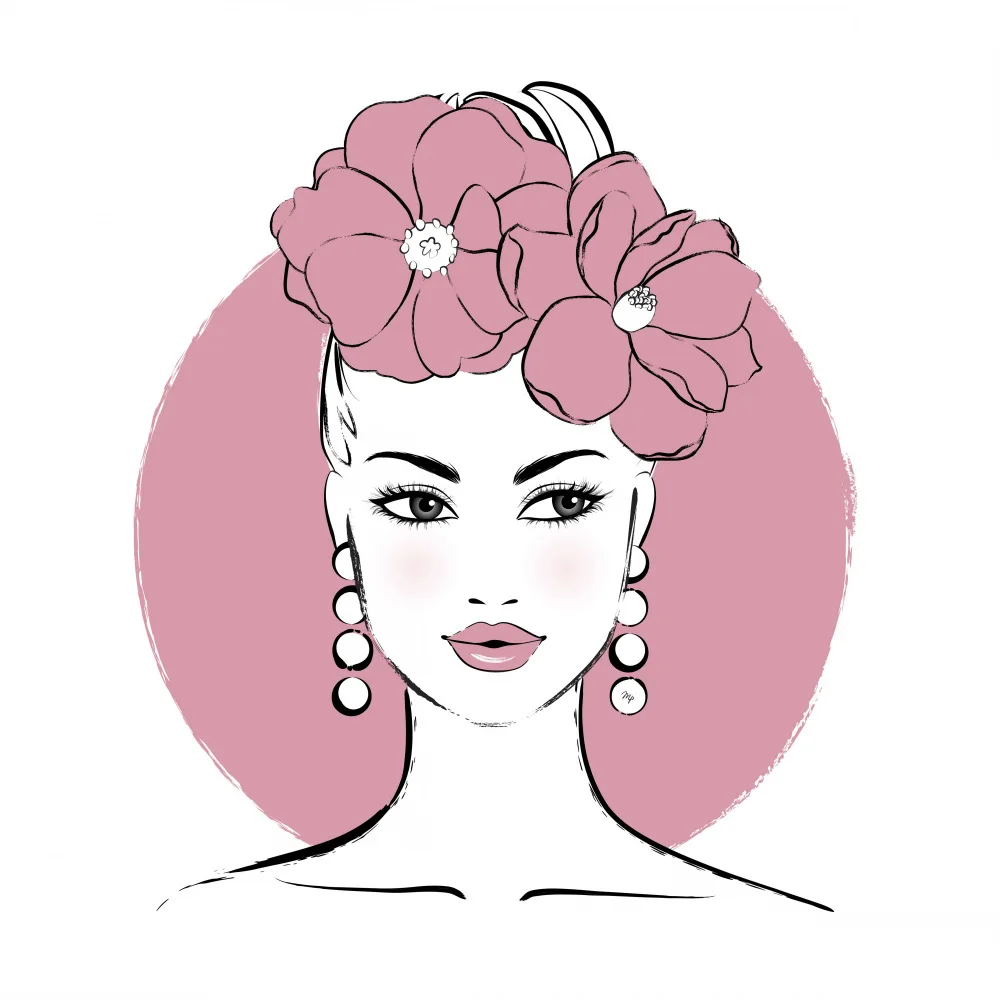 Martina: Pnk Fleur Dame