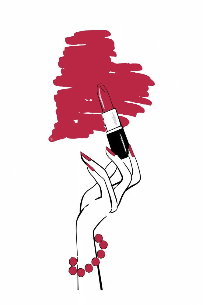 Martina: Amour de rouge à lèvres