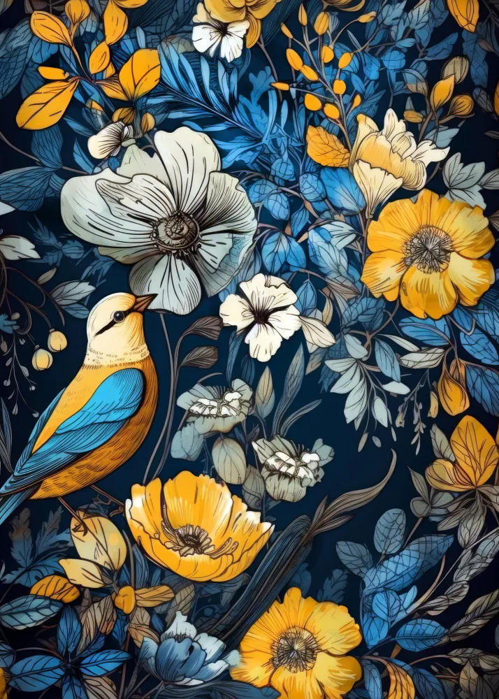 Jaszke, Justyna: Flora y pájaro 1