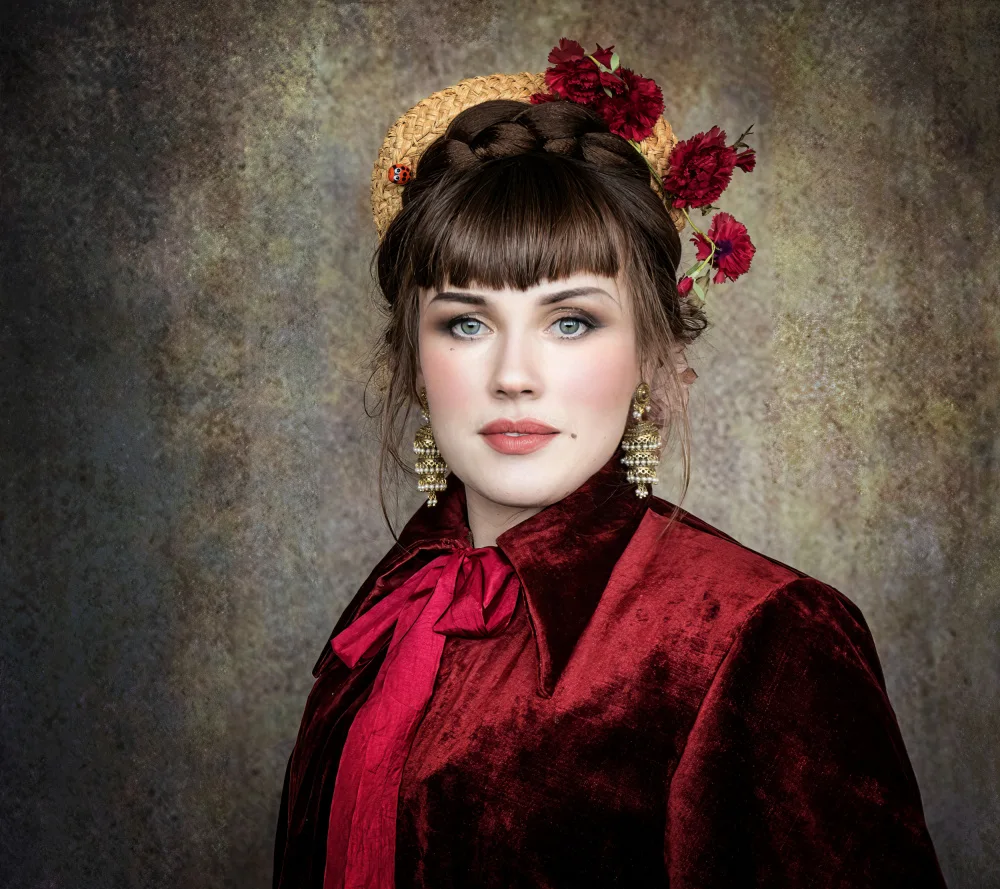 Springgay, Daniel: signora in rosso