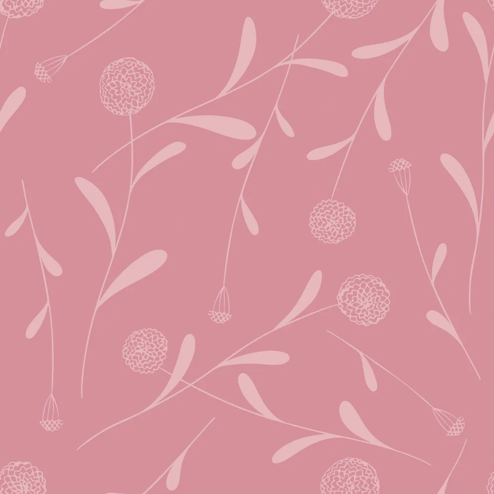 Gustafsson, Yvonne: Silueta Pompones Rosa