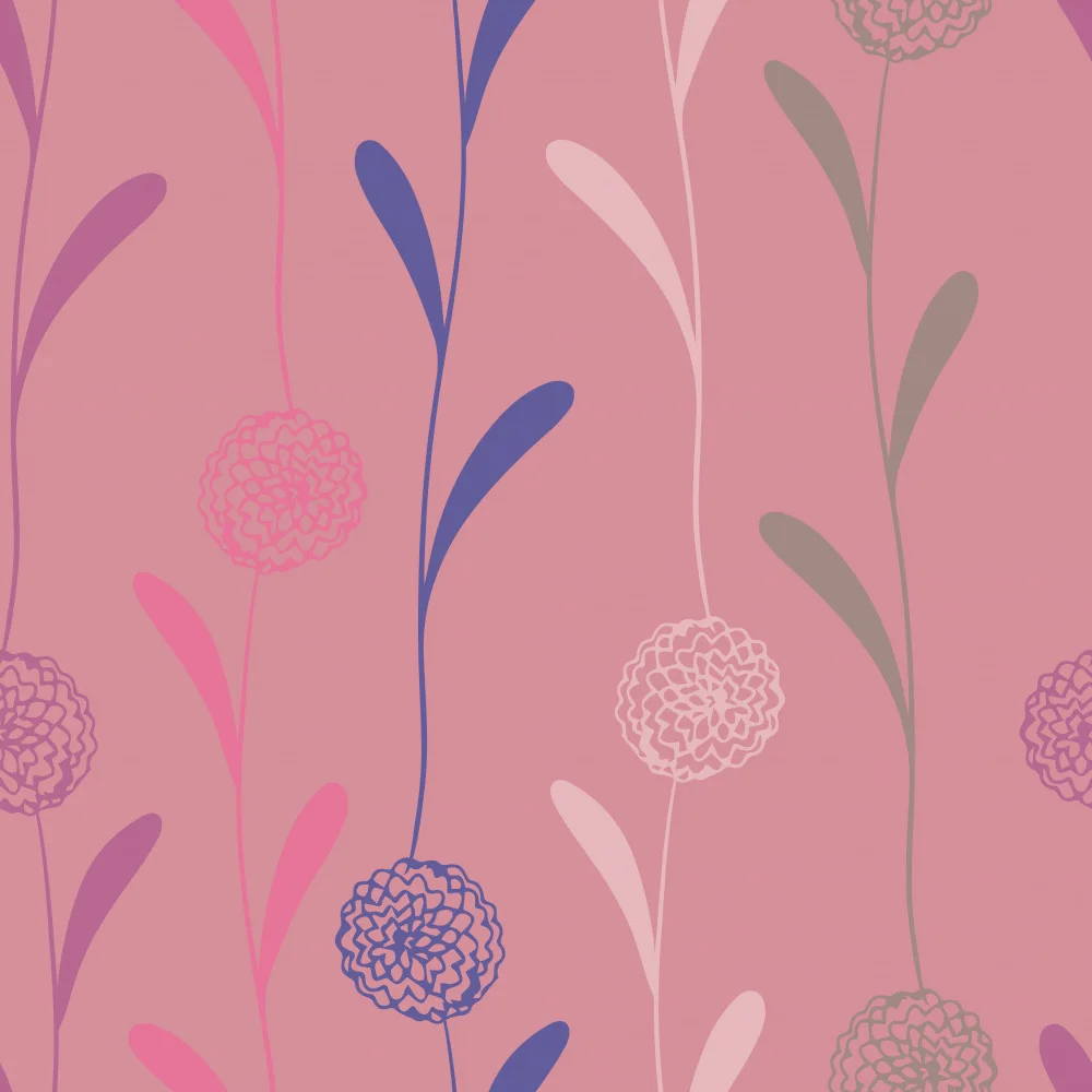 Gustafsson, Yvonne: Guirnalda De Pompones Rosa