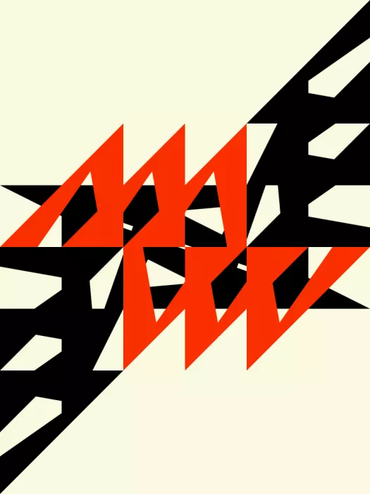 Strnad, Petr: Formes angulaires rouges et noires