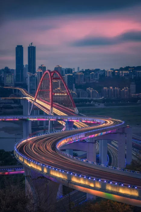 Xu, Mei: Ponte Caiyuanba all