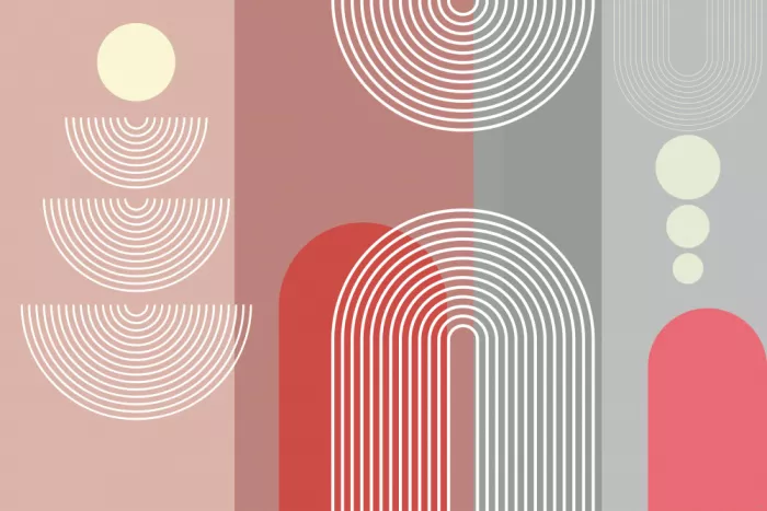 Skellern, Sue: Geometric Abstract No.11