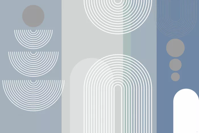Skellern, Sue: Geometric Abstract No.12