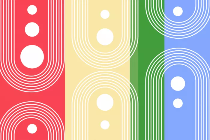 Skellern, Sue: Geometric Abstract No.14