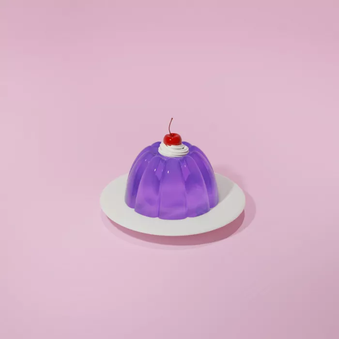 Ramiro, Julia: Violettes Gelatine-Dessert