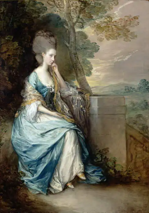 Gainsborough, Thomas: Anna, vévodkyně z Chesterfieldu