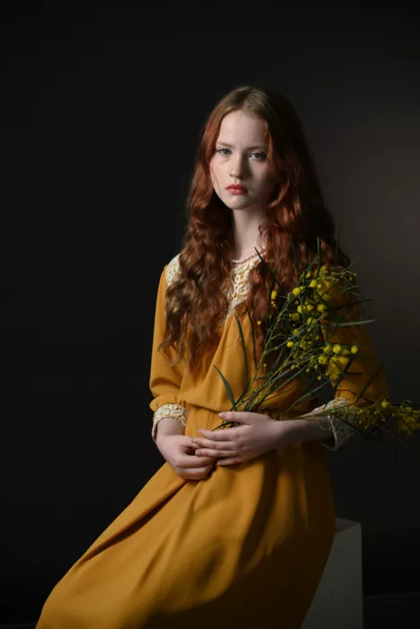 Resch, Iris: Jeune fille rousse