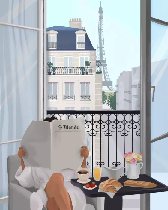 Lizde, Petra: Pariser Balkon