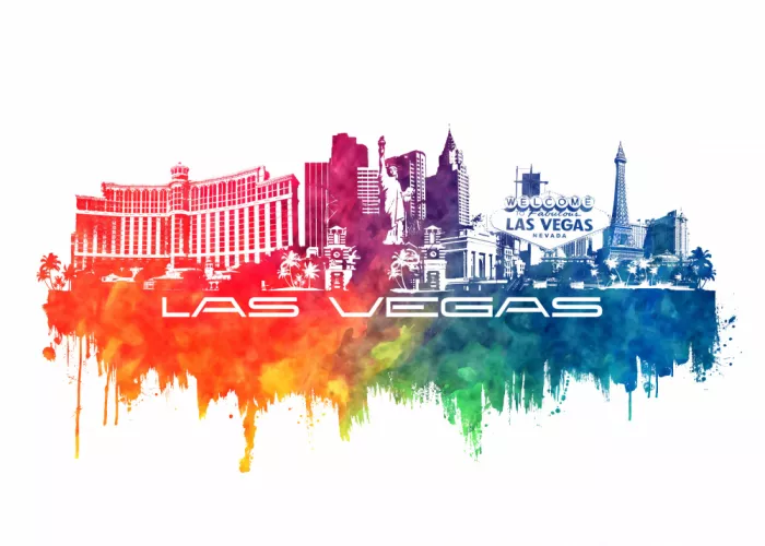 Jaszke, Justyna: Las Vegas USA Skyline City Art (6)