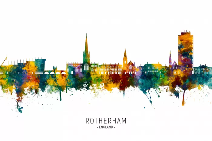 Tompsett, Michael: Skyline de Rotherham, Angleterre