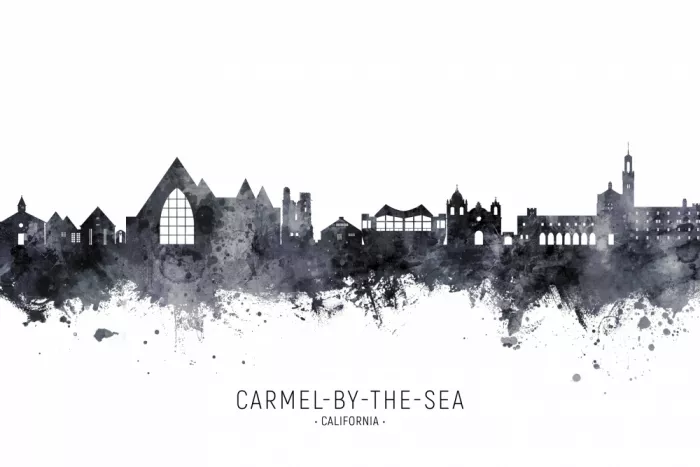 Tompsett, Michael: Skyline de Carmel-by-the-Sea, Californie