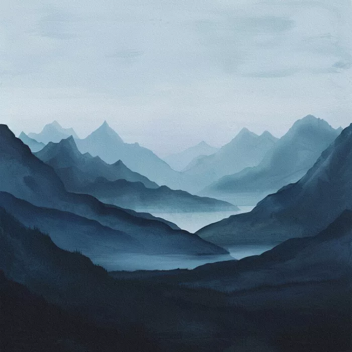 Paksoylu, Bilge: Affiche Toile Montagne 25