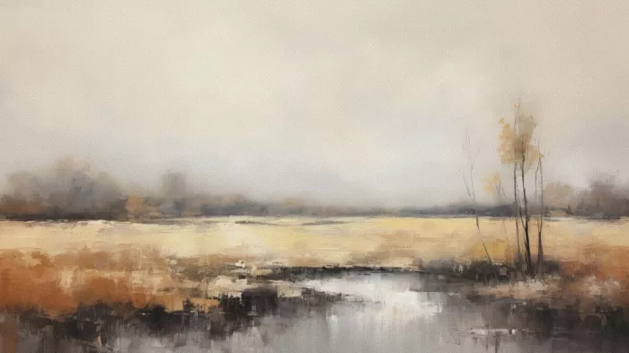 Paksoylu, Bilge: Paysage abstrait horizontal 3