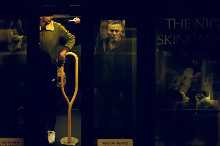 Damian: A man staring into the air