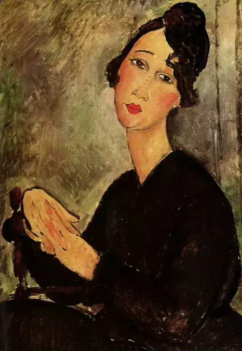 Modigliani, Amadeo: Portrait of Dedie