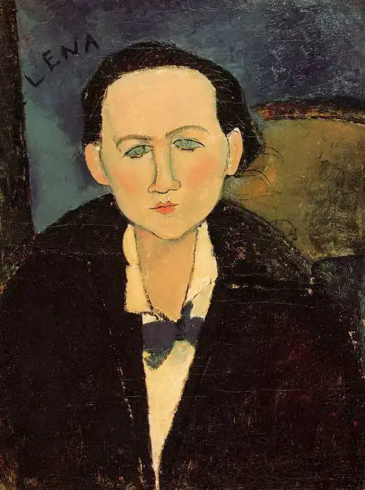 Modigliani, Amadeo: Portrét Eleny Pavlowské