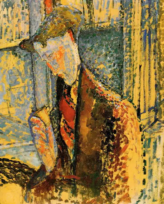 Modigliani, Amadeo: Portrét Franka Burty Havilanda
