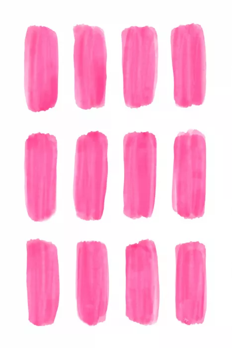Martina: Coups de pinceau roses
