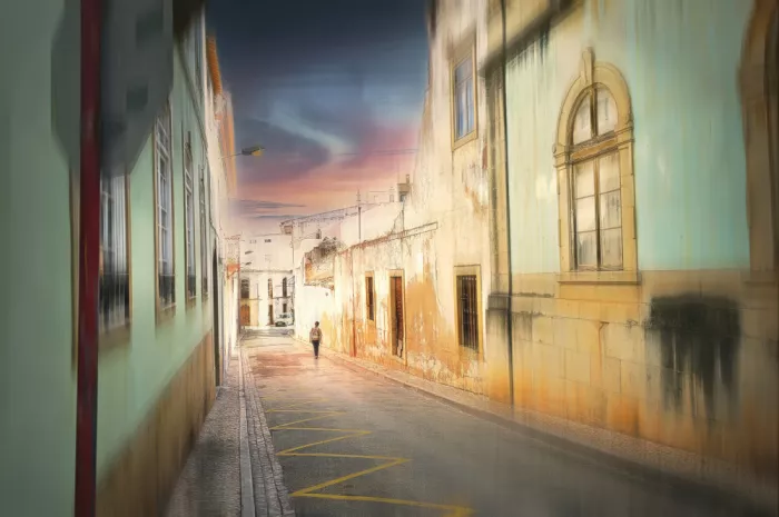 Linden, van Jan: Na ulicích Silves, Portugalsko