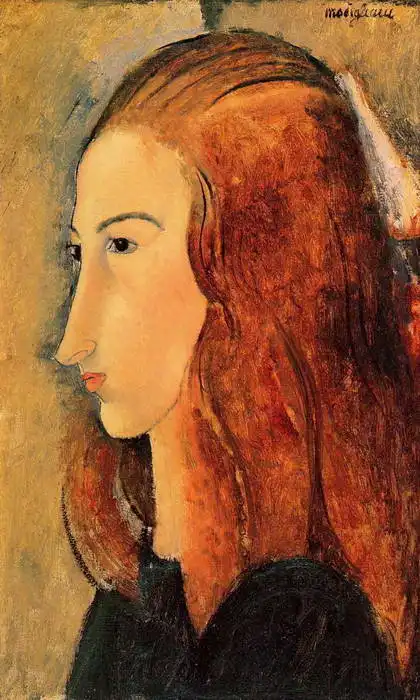 Modigliani, Amadeo: Portrét Jeanne Hebuterne