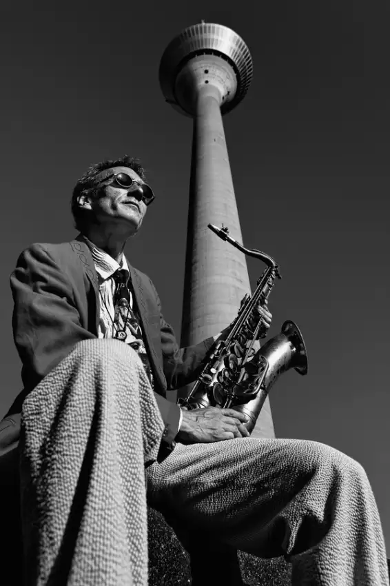 Ratzer, Klaus: Frank M.,saxofonista