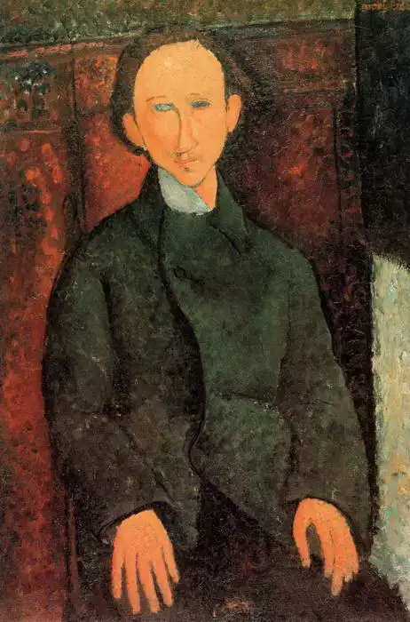 Modigliani, Amadeo: Portrét Pinchus Kremegneho