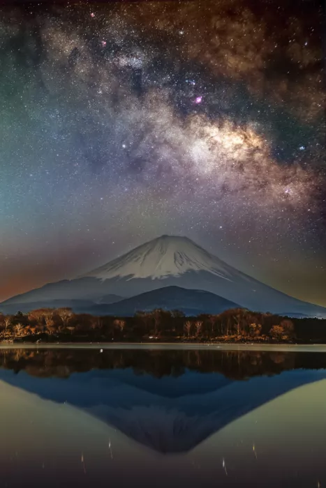 Aliace/uesan: Mt. Fuji e la Galassia