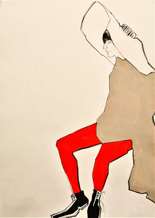 Schmitz, Doris: Femme au chapeau
