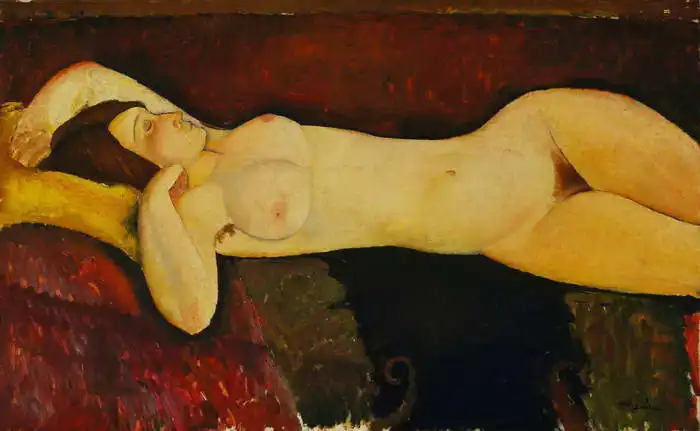 Modigliani, Amadeo: Reclining nude