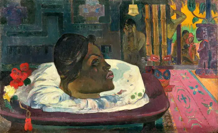 Gauguin, Paul: Arii Matamoe (královský konec)