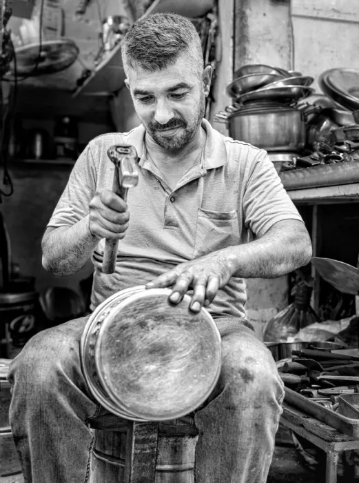 Alsofey, Bashar: Handwerk