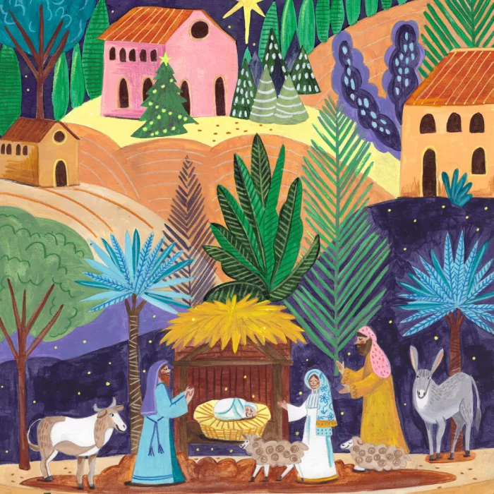 Müller, Bonne Caroline: Nativity Scene Christmas