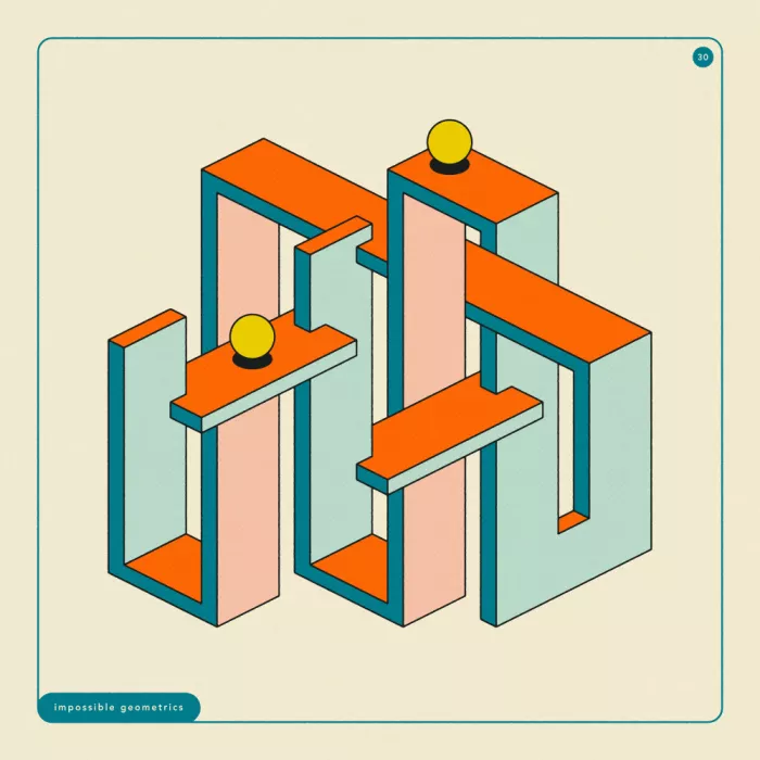 Blue, Jazzberry: Géométries impossibles 30