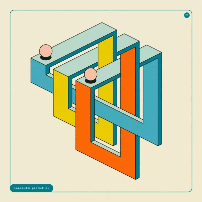 Blue, Jazzberry: Géométries impossibles 25