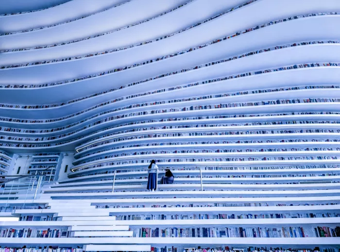 Zhao, Yan: En la Biblioteca de Binhai 2