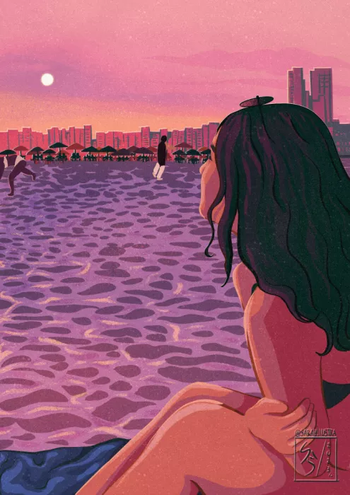 Oliveira, Sarah: Fille à la plage