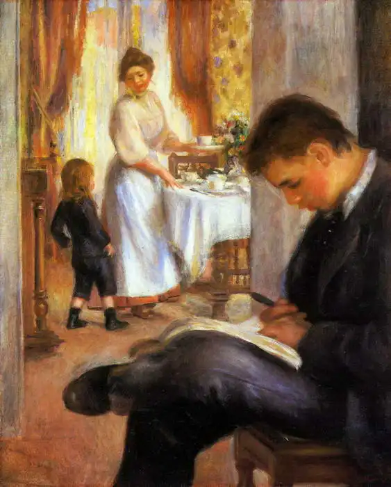Renoir, Auguste: Snídaně v Bernevalu