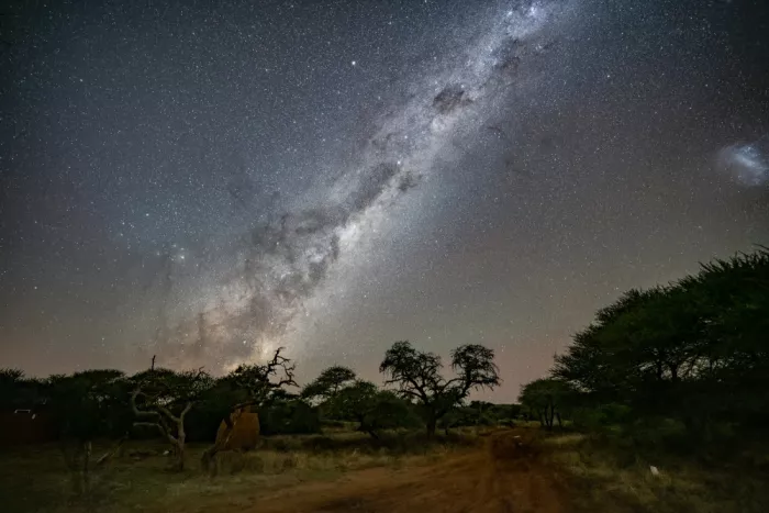 Steenkamp, Etienne: Via Lattea sopra la savana africana