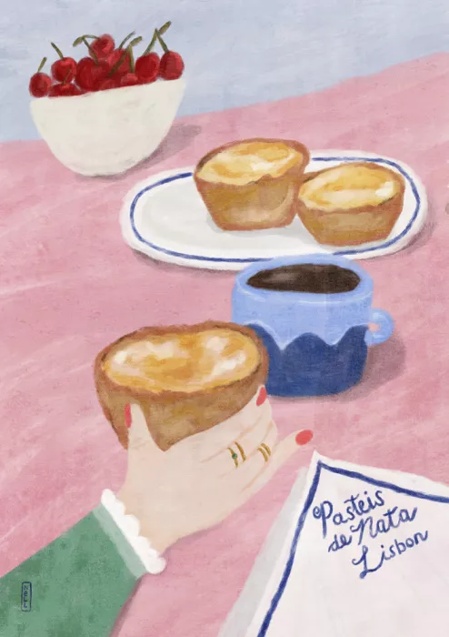 Nell, Dirkie: With Love From Lisbon - Food and Travel Art