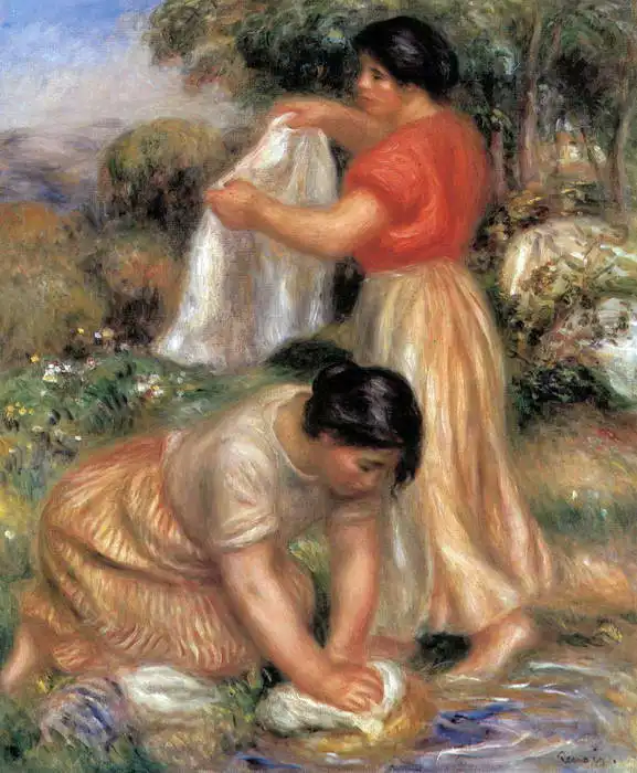 Renoir, Auguste: Praní