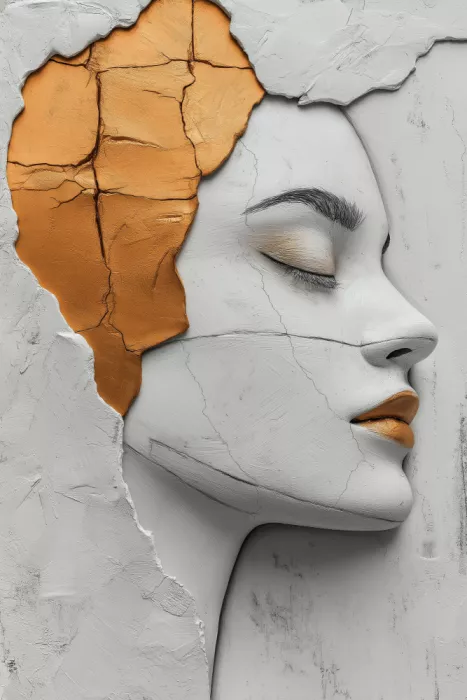 Mauro: A Woman Face Abstract  (16)