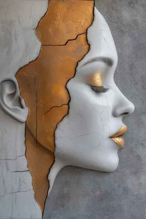 Mauro: A Woman Face Abstract  (21)