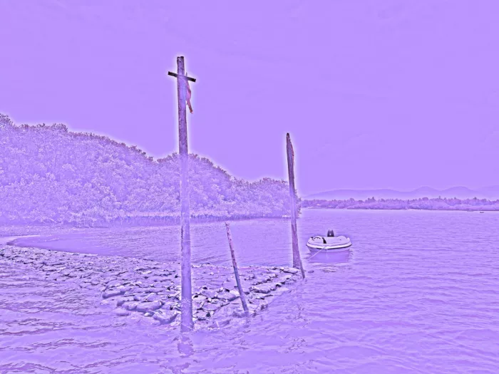 ch, Santhosh: Violet Serenity